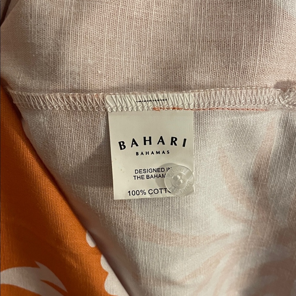 Bahamas Tropical Map Shirt in 100% Cotton - Picture 6 of 6